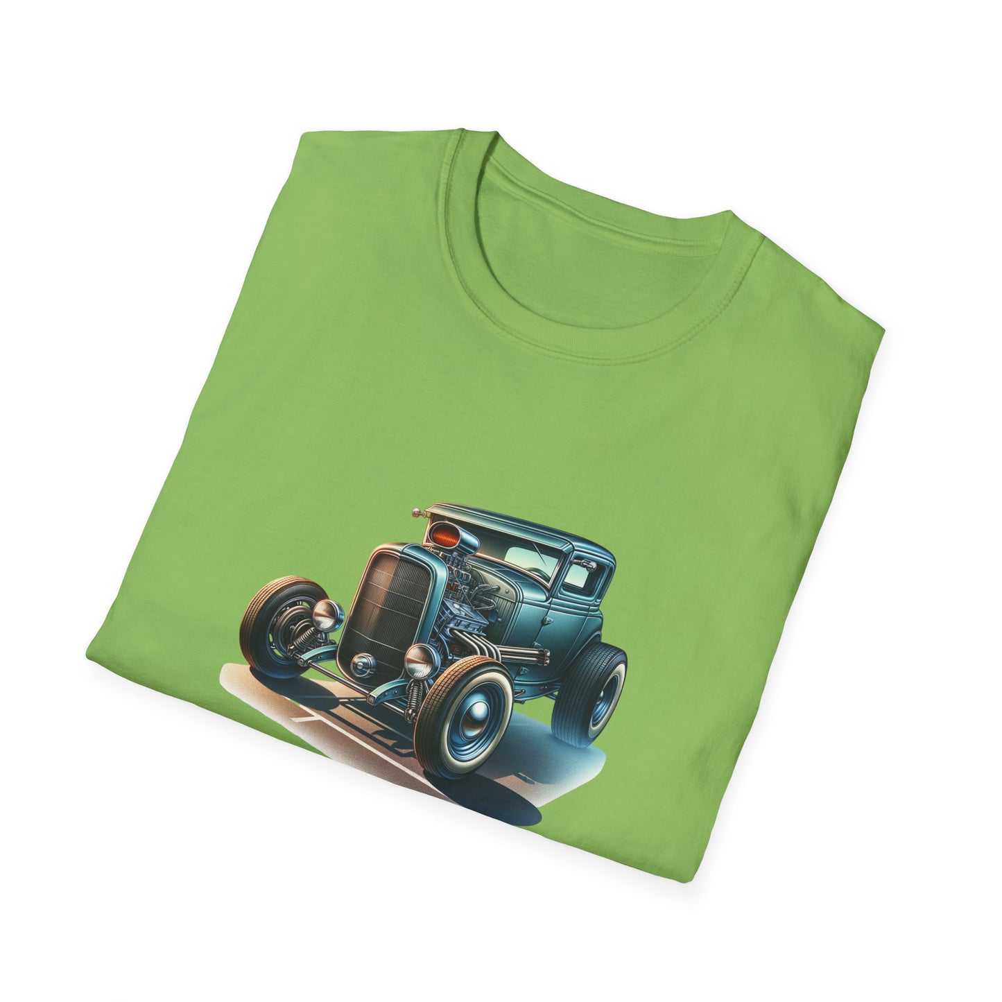 Vintage Hot Rod - 41, Unisex Softstyle T-Shirt, Retro Car Tee, Automotive Gift, Car Enthusiast Apparel, Classic Cars, Father's Day Gift