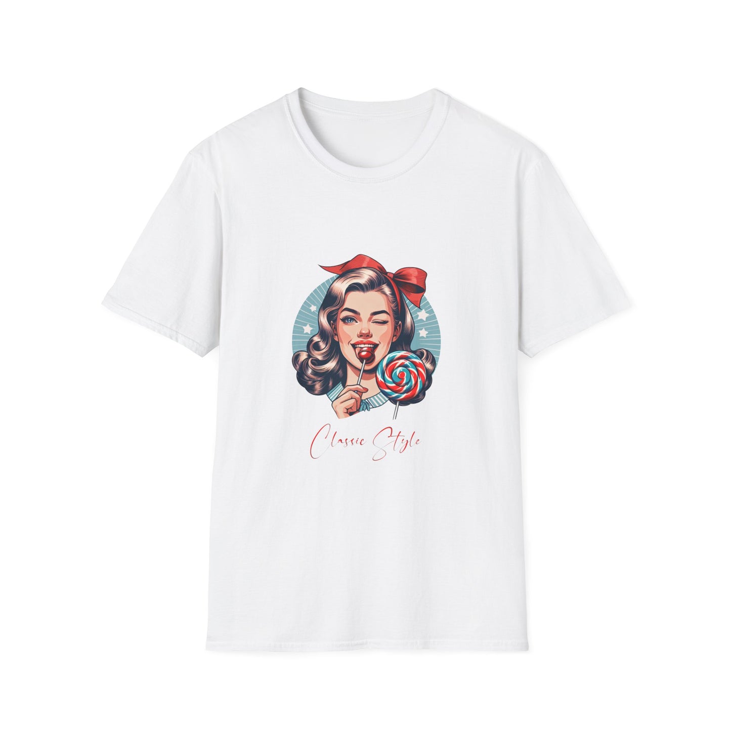 Classic Style - 15, Unisex Softstyle T-Shirt, Retro Car Tee, Automotive Gift, Car Enthusiast Apparel, Classic Cars, Father's Day Gift