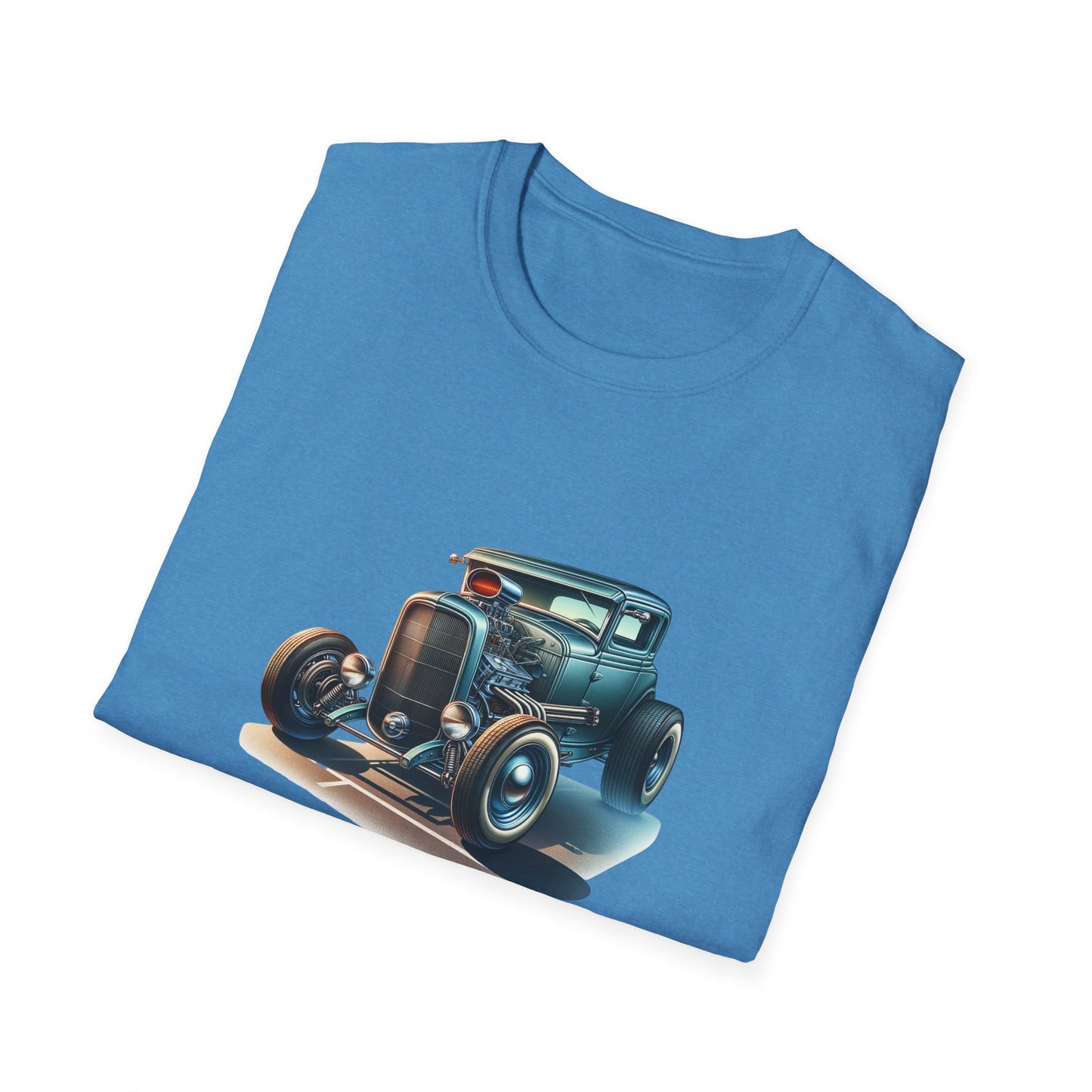 Vintage Hot Rod - 41, Unisex Softstyle T-Shirt, Retro Car Tee, Automotive Gift, Car Enthusiast Apparel, Classic Cars, Father's Day Gift
