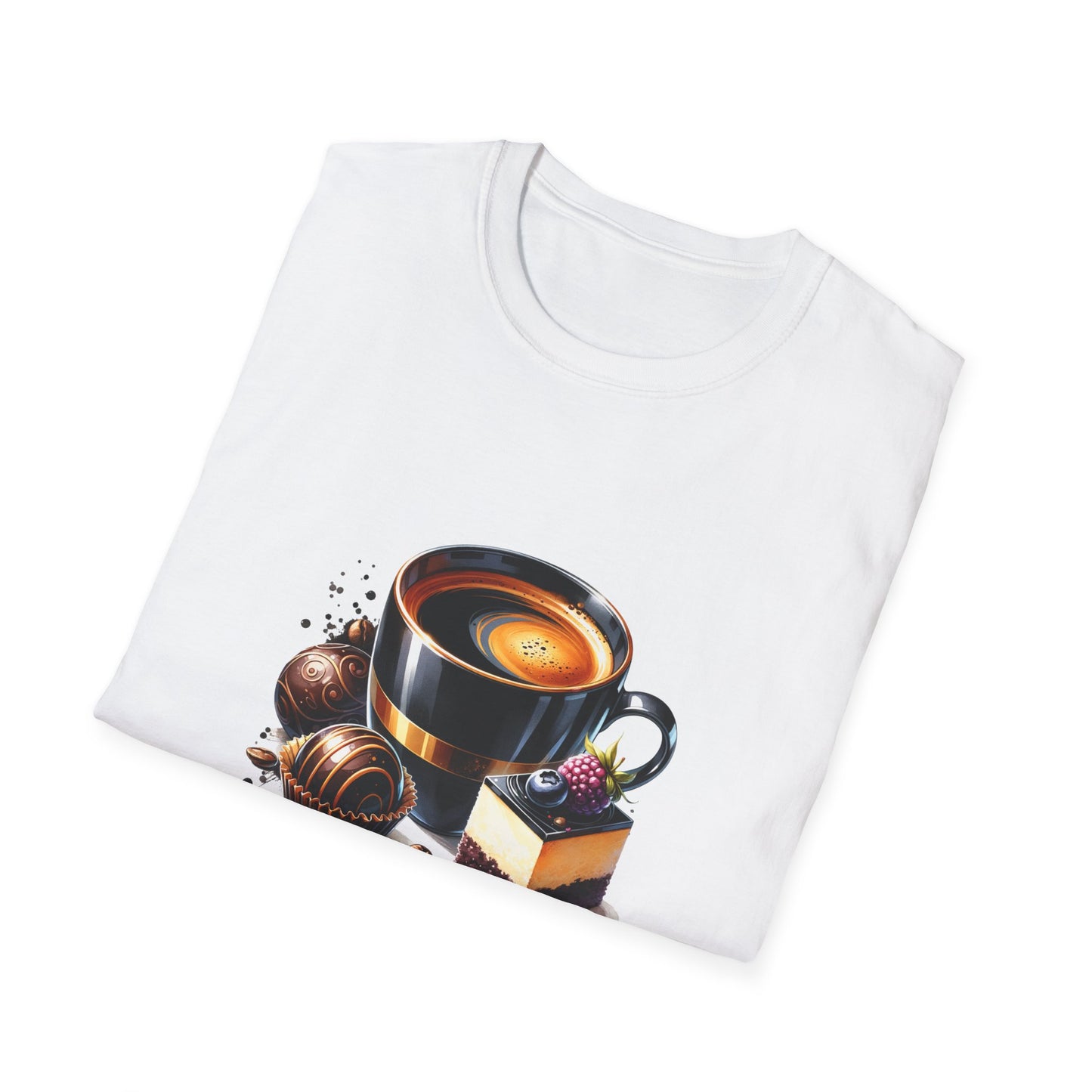 Coffee - 06, Unisex Softstyle T-Shirt, Retro Tee, Coffee Gift, Coffee Enthusiast Apparel, Classic