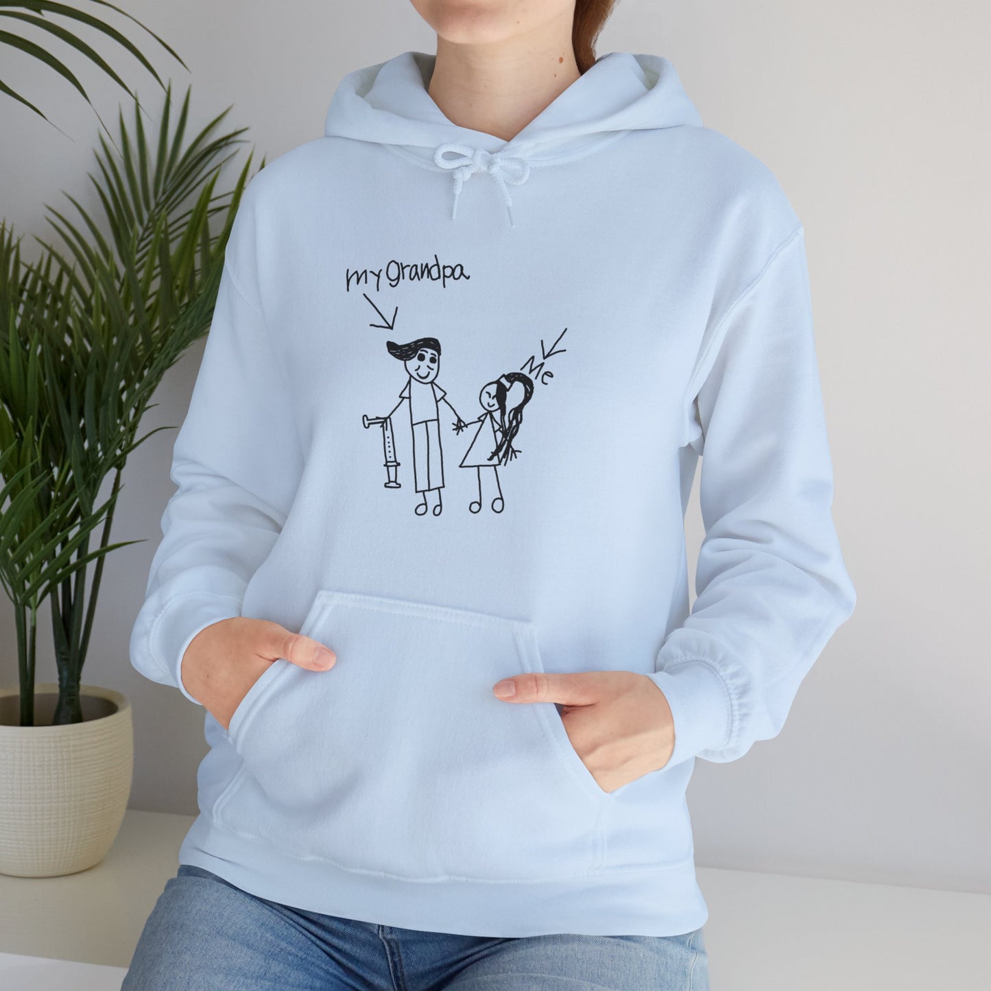 Unisex Heavy Blend™ Hooded Sweatshirt - Grandpa and Niece