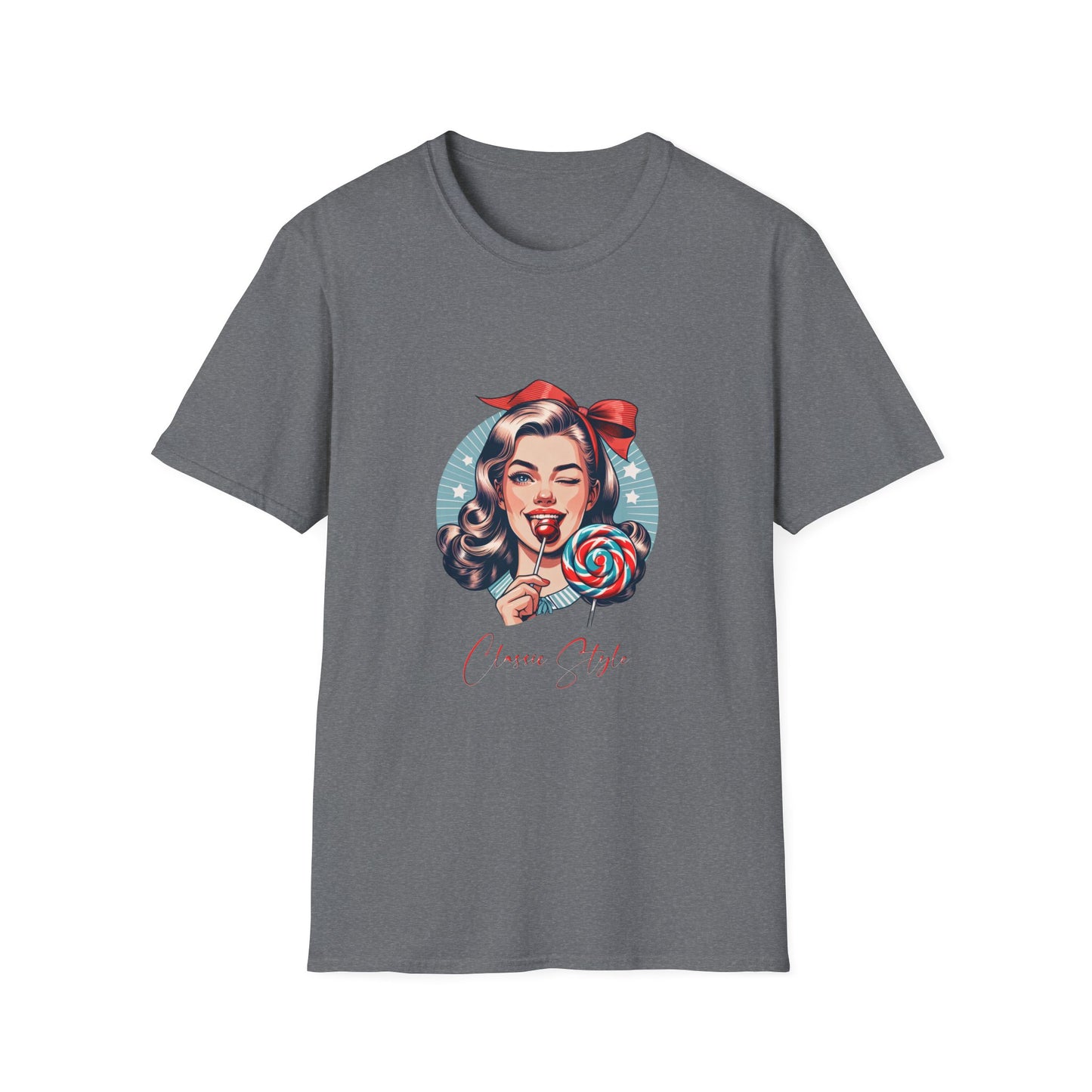 Classic Style - 15, Unisex Softstyle T-Shirt, Retro Car Tee, Automotive Gift, Car Enthusiast Apparel, Classic Cars, Father's Day Gift