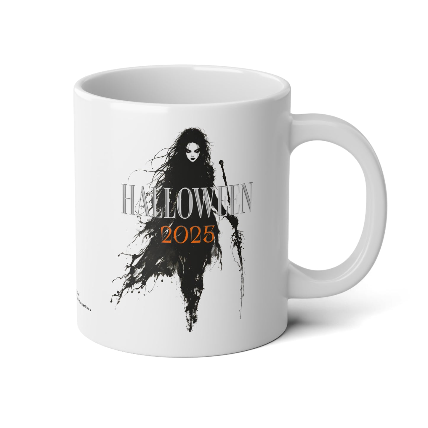 Halloween 2025 Gothic Witch – Dark Fantasy Aesthetic for Horror Spooky Season Lovers Jumbo Coffee