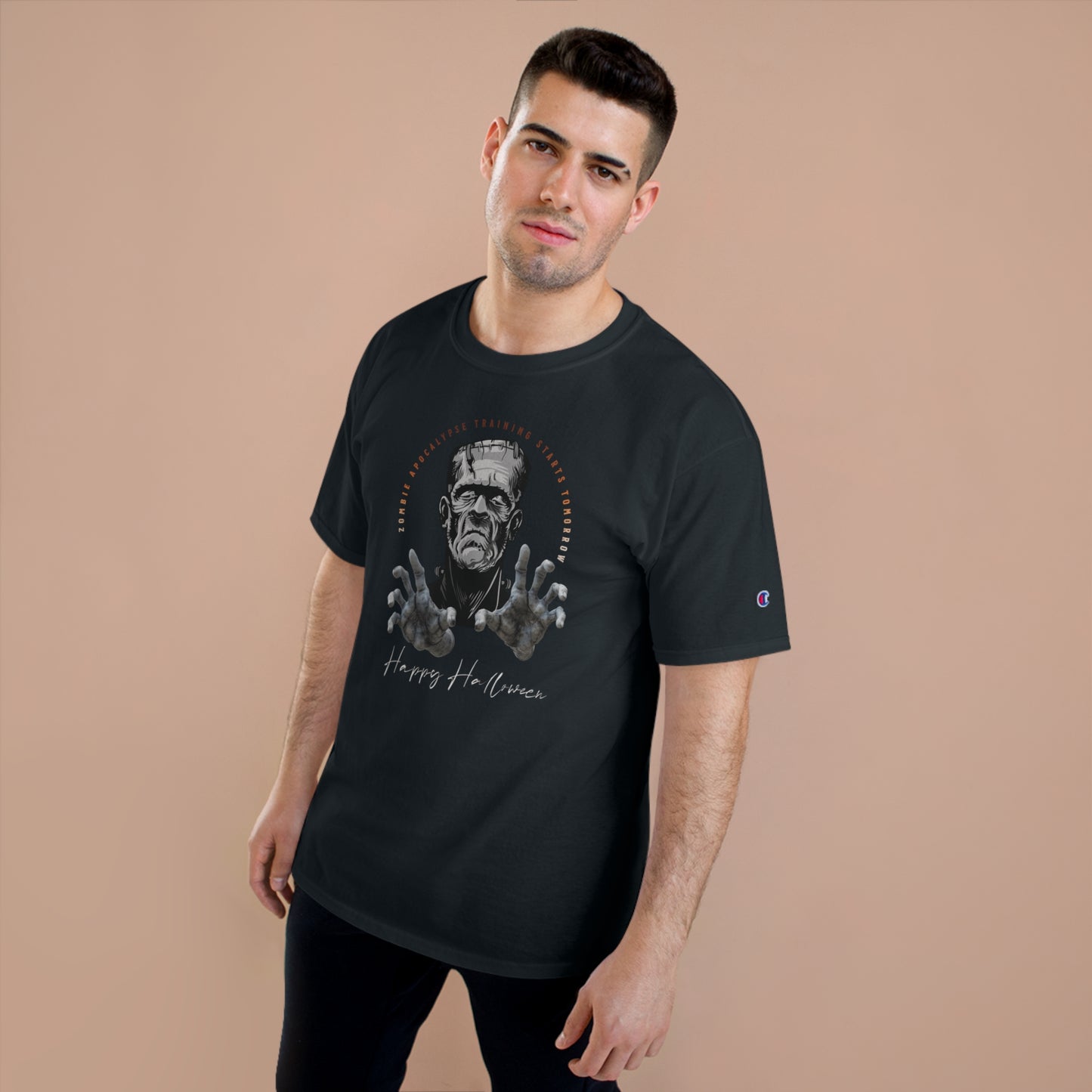 Halloween 005 Frank 01 BB Champion T-Shirt