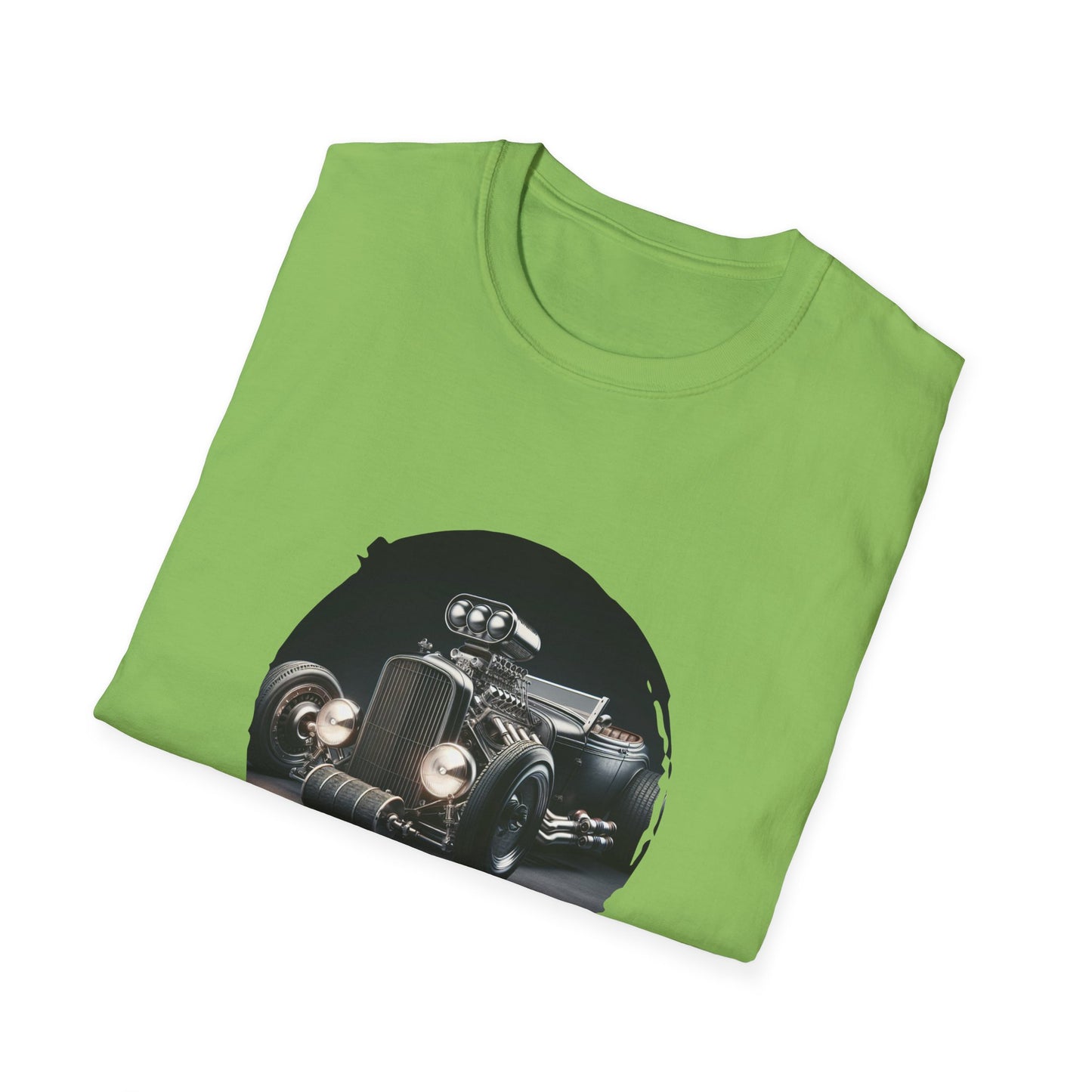 Vintage Hot Rod - 38, Unisex Softstyle T-Shirt, Retro Car Tee, Automotive Gift, Car Enthusiast Apparel, Classic Cars, Father's Day Gift