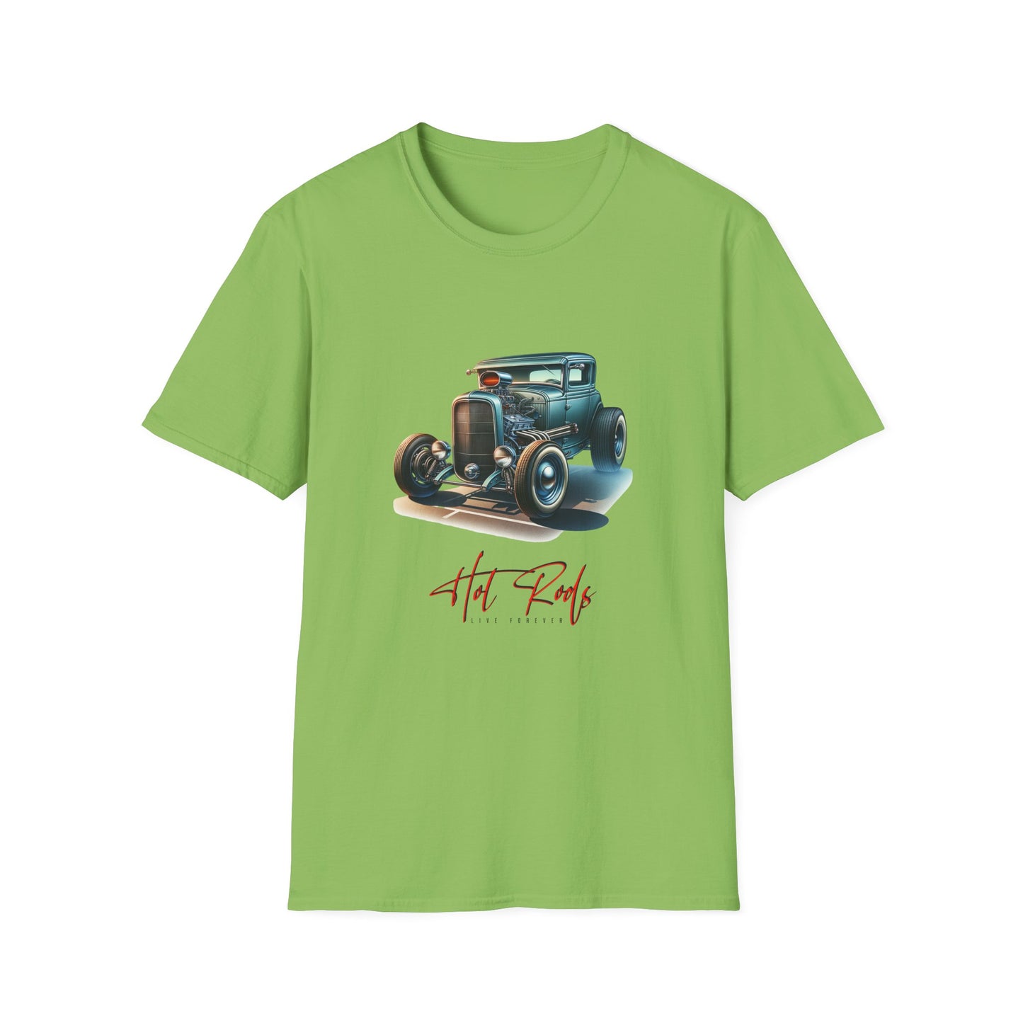 Vintage Hot Rod - 41, Unisex Softstyle T-Shirt, Retro Car Tee, Automotive Gift, Car Enthusiast Apparel, Classic Cars, Father's Day Gift