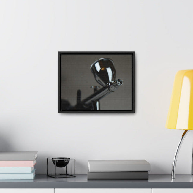 Artistic Canvas Wrap - Airbrush Tool Design for Creative Spaces - Airbrush