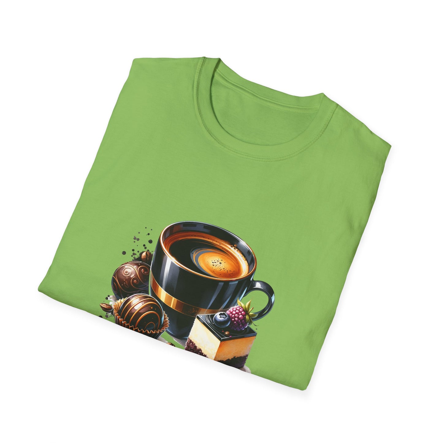 Coffee - 06, Unisex Softstyle T-Shirt, Retro Tee, Coffee Gift, Coffee Enthusiast Apparel, Classic