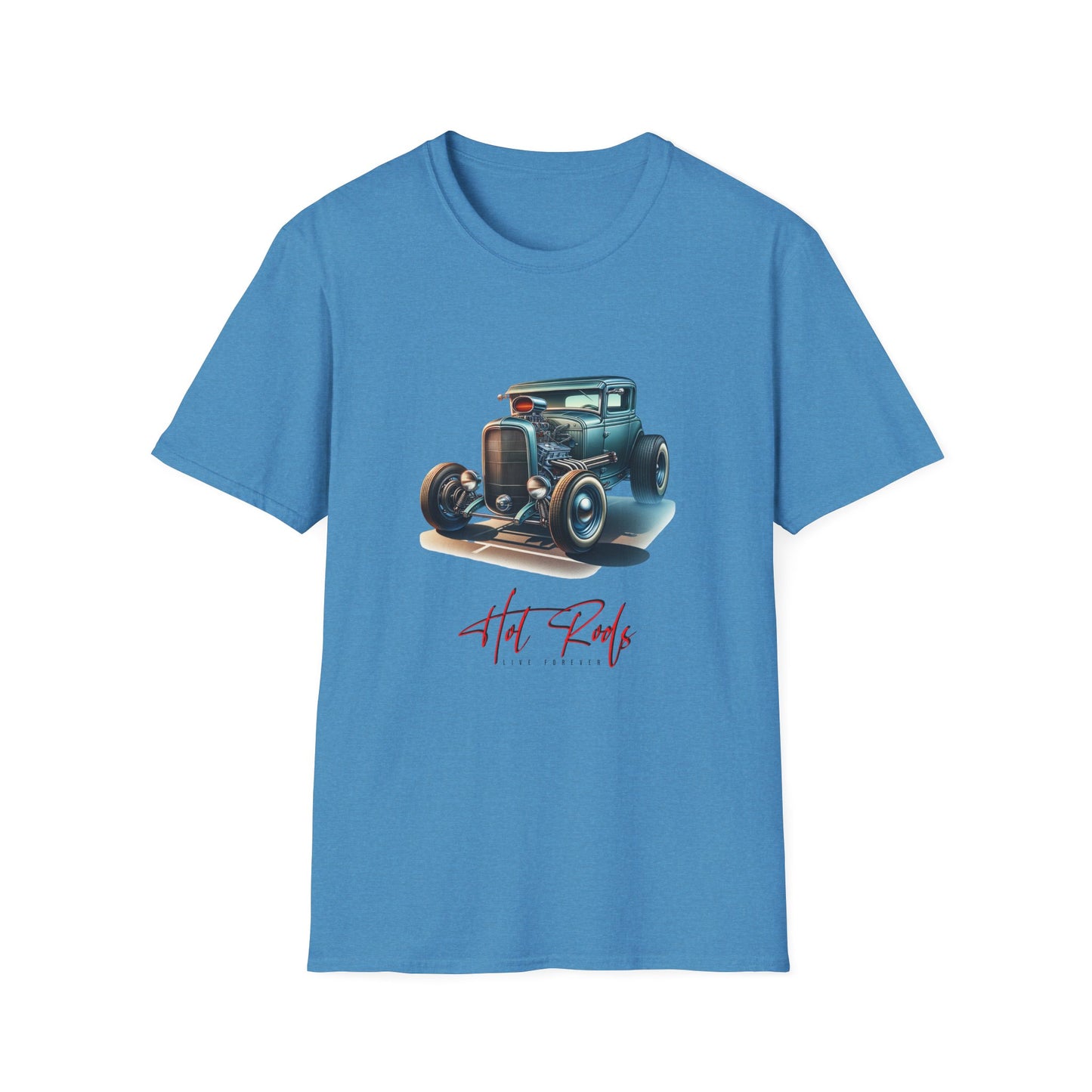 Vintage Hot Rod - 41, Unisex Softstyle T-Shirt, Retro Car Tee, Automotive Gift, Car Enthusiast Apparel, Classic Cars, Father's Day Gift