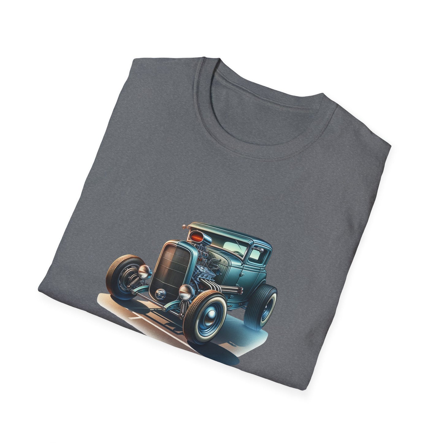 Vintage Hot Rod - 41, Unisex Softstyle T-Shirt, Retro Car Tee, Automotive Gift, Car Enthusiast Apparel, Classic Cars, Father's Day Gift