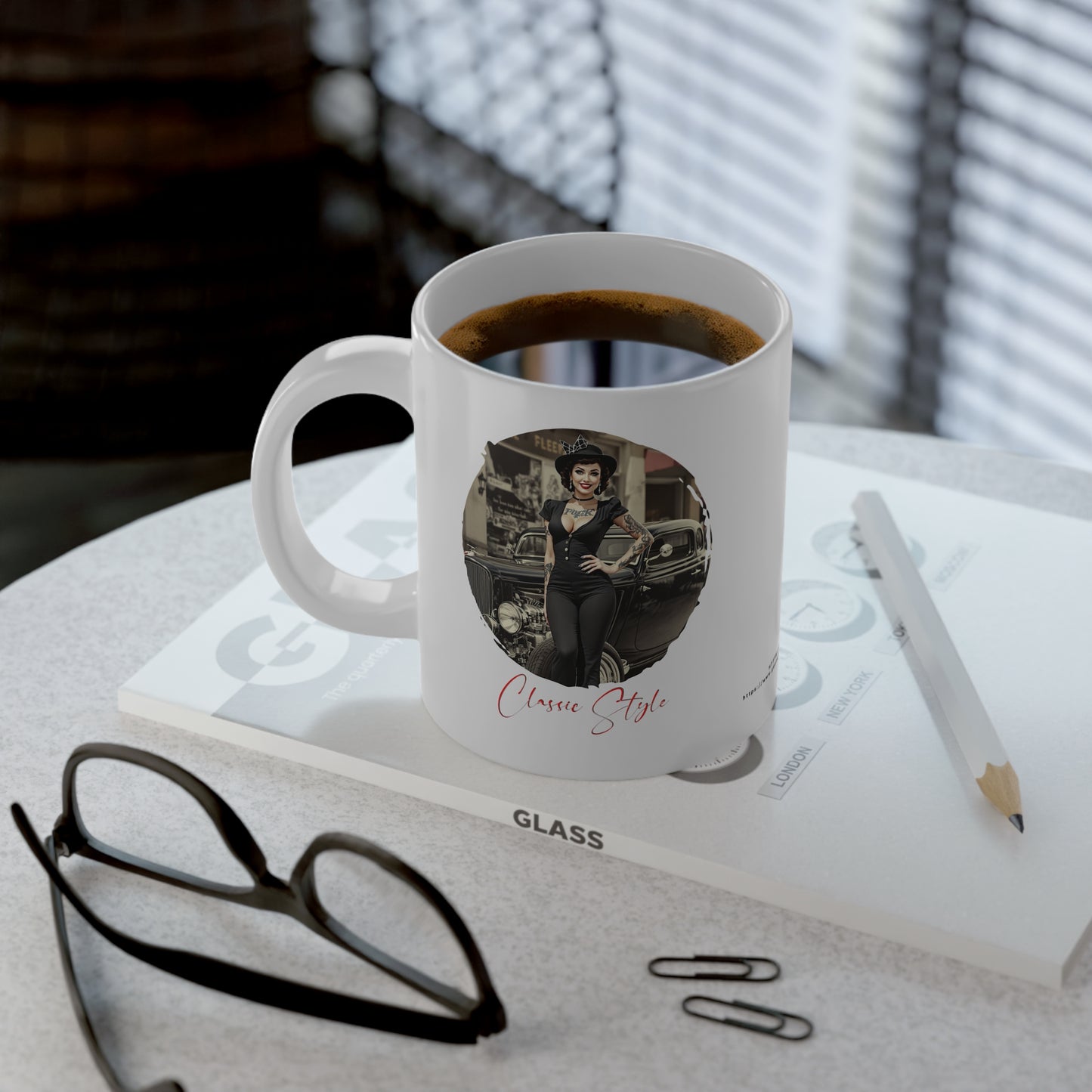 Jumbo Mug Classic Style - 11, 20oz, Coffee Cup for Home or Office, Unique Gift for Special Occasions, Coffee Lovers