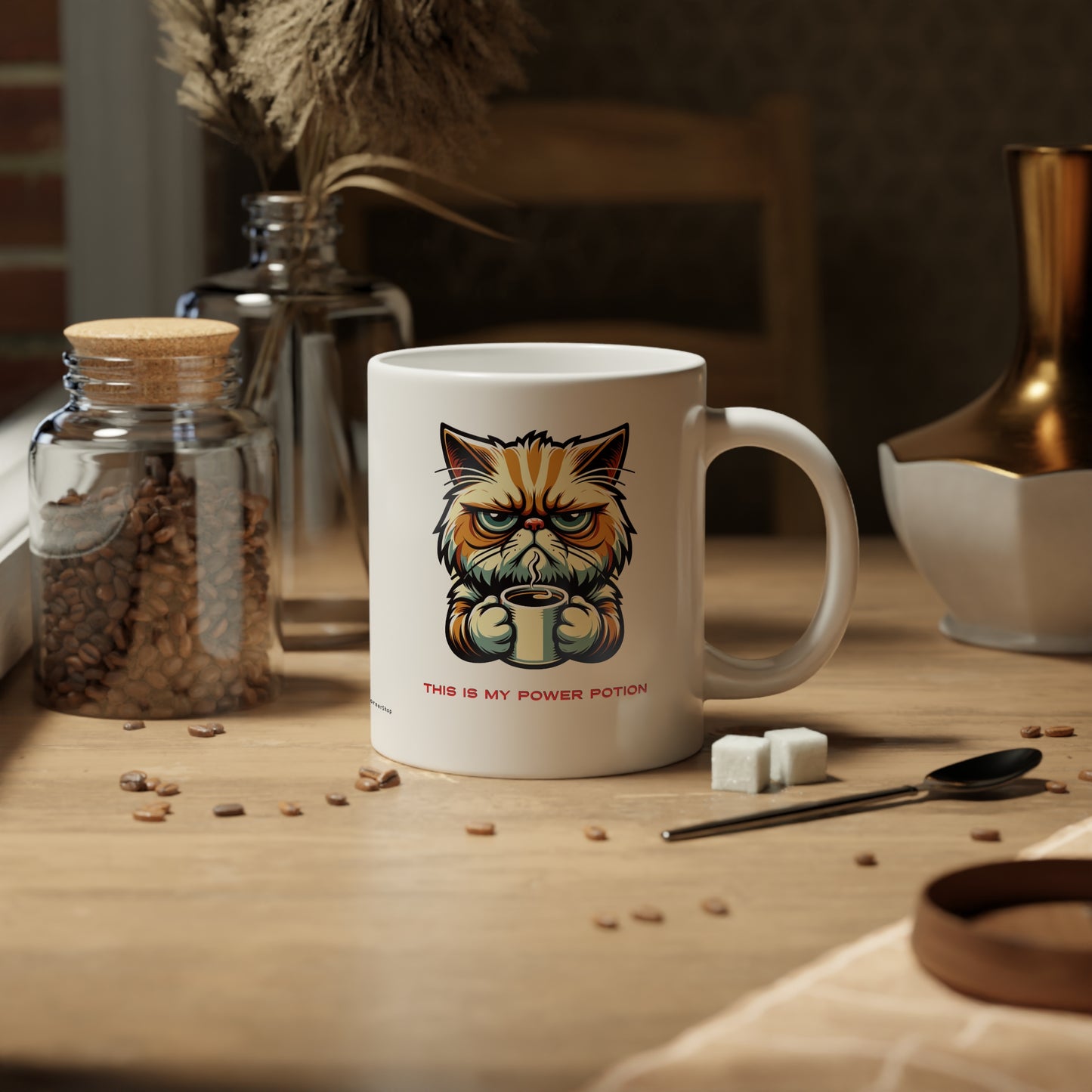 Jumbo Mug Power Potion - 14, 20oz, Coffee Cup for Home or Office, Unique Gift for Special Occasions, Coffee Lovers