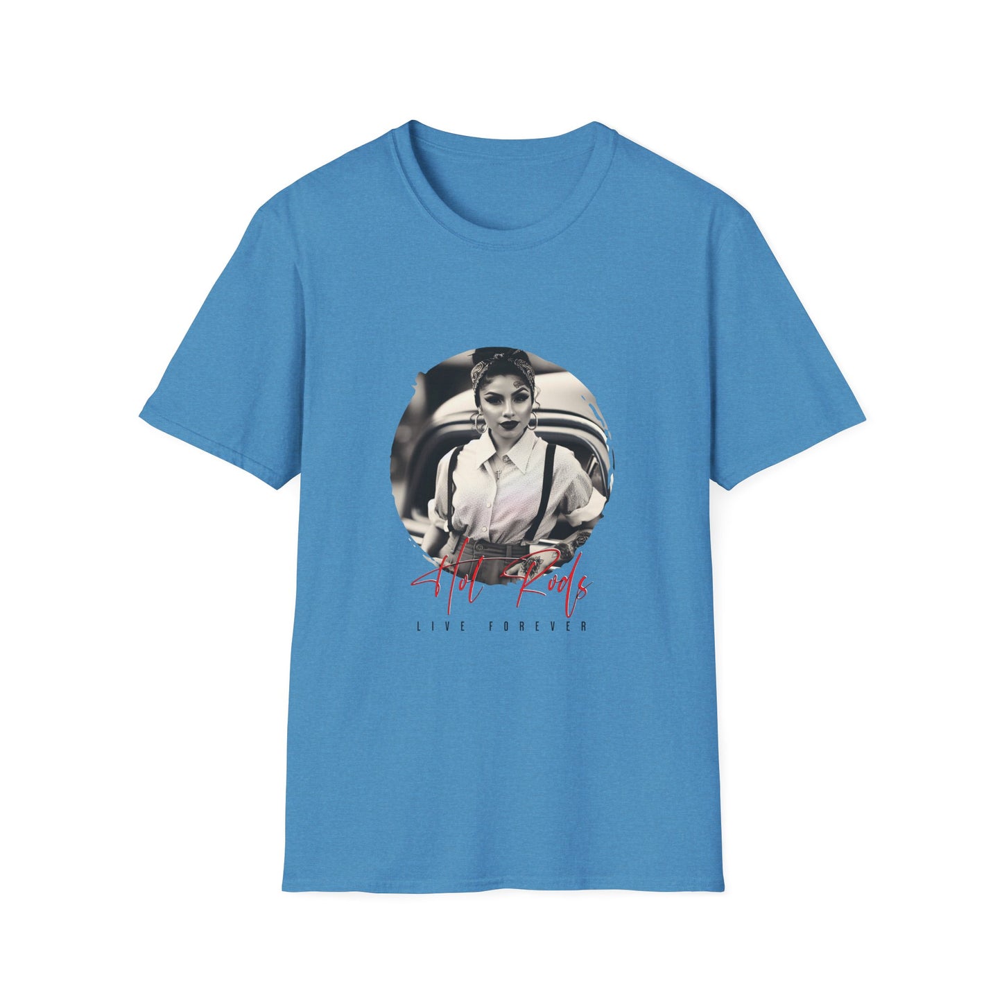 Vintage Hot Rod - 24, Unisex Softstyle T-Shirt, Retro Car Tee, Automotive Gift, Car Enthusiast Apparel, Classic Cars, Father's Day Gift