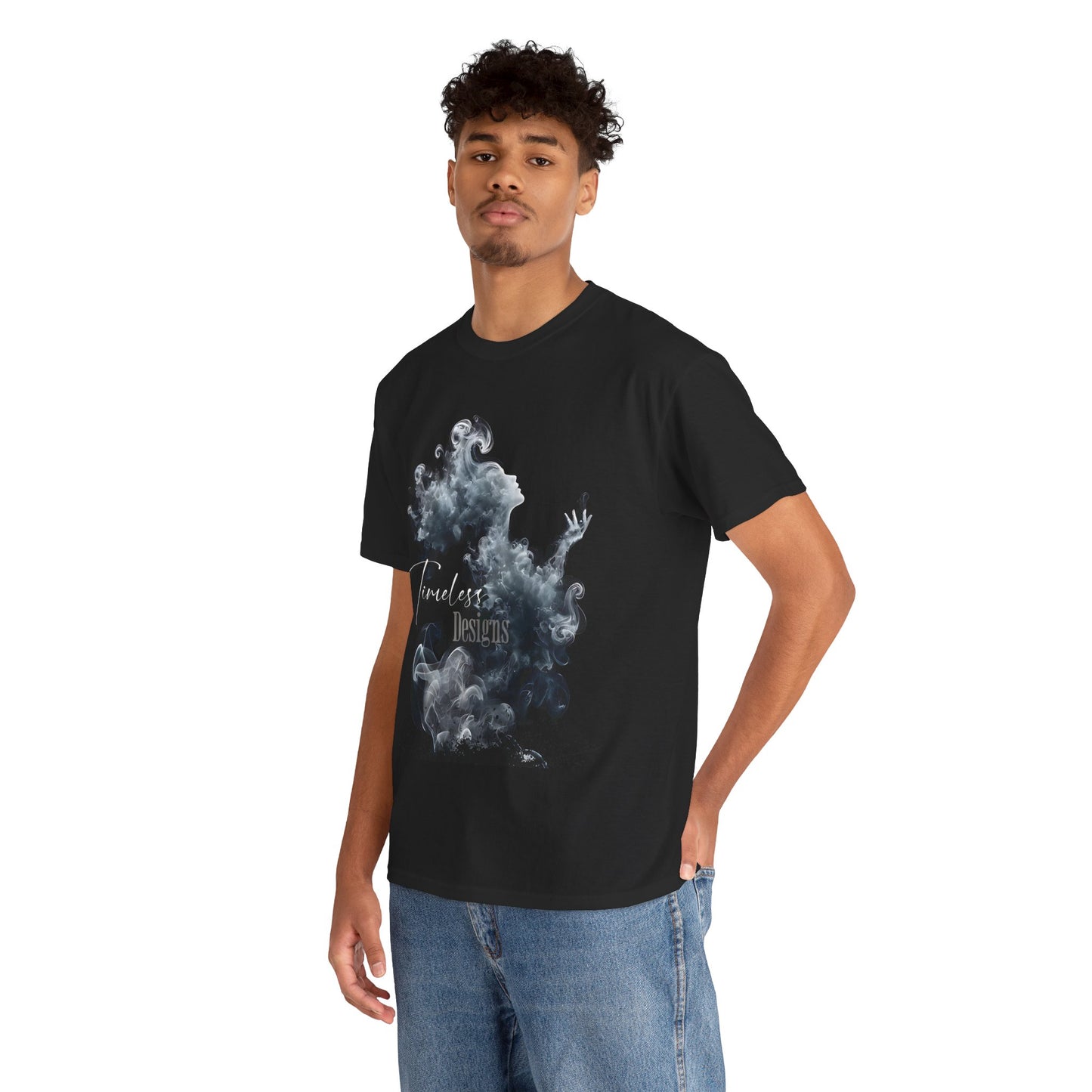 Smoke Lady 01 Unisex Heavy Cotton Tee