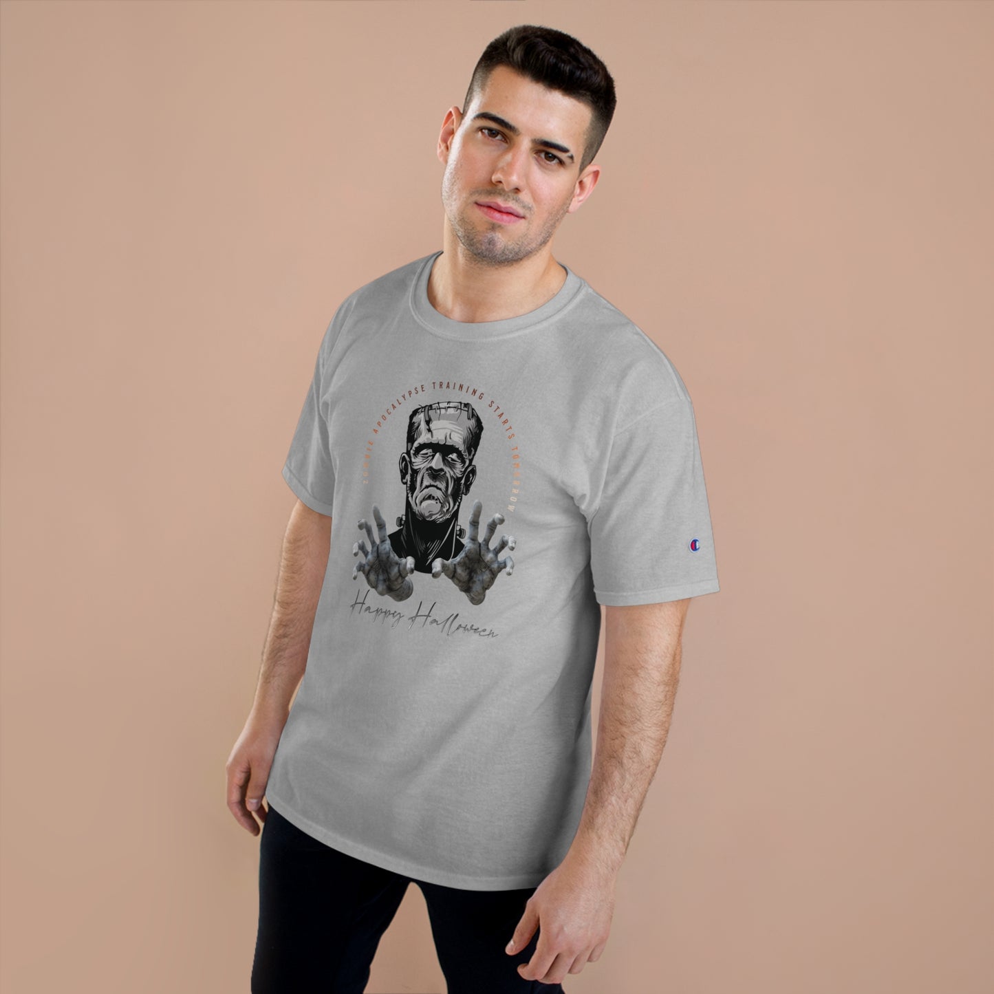 Halloween 005 Frank 01 WB Champion T-Shirt