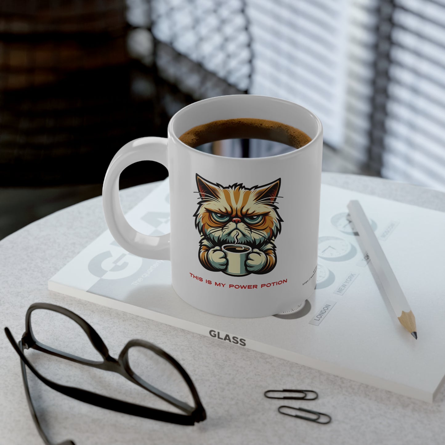 Jumbo Mug Power Potion - 14, 20oz, Coffee Cup for Home or Office, Unique Gift for Special Occasions, Coffee Lovers