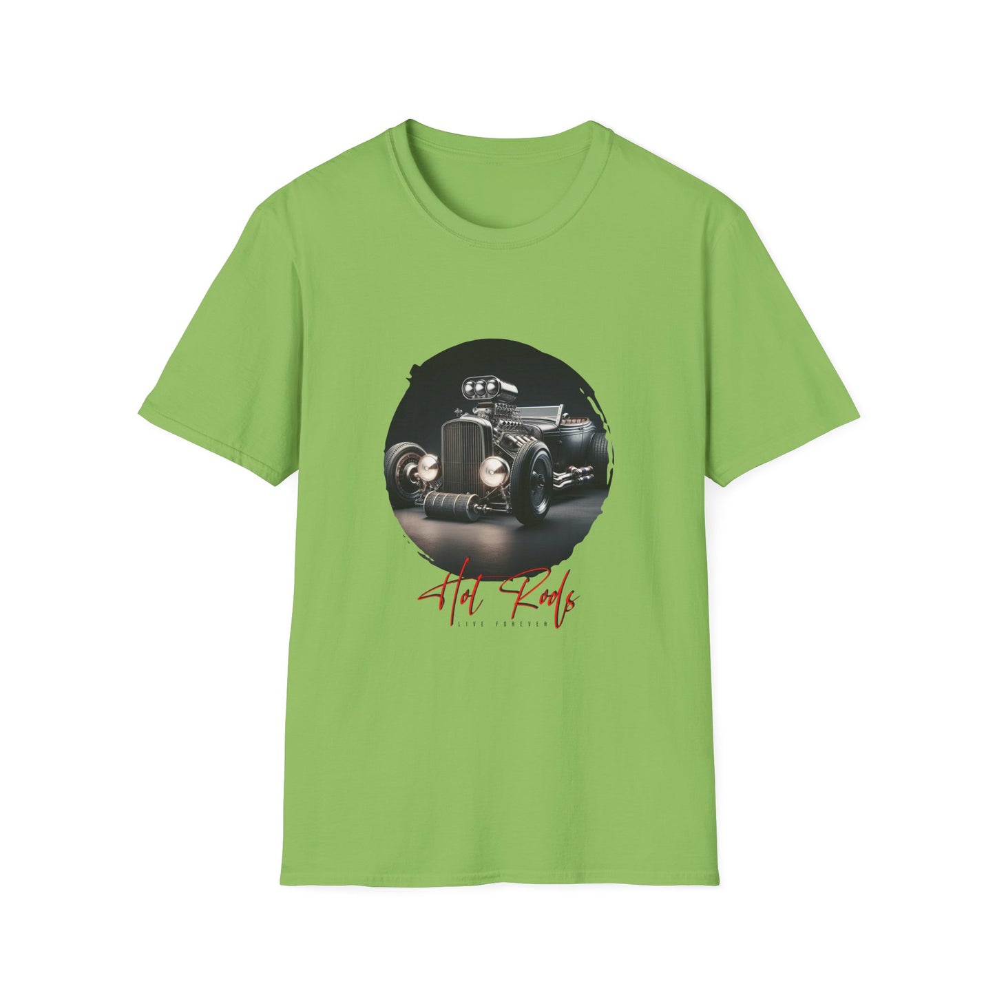 Vintage Hot Rod - 38, Unisex Softstyle T-Shirt, Retro Car Tee, Automotive Gift, Car Enthusiast Apparel, Classic Cars, Father's Day Gift