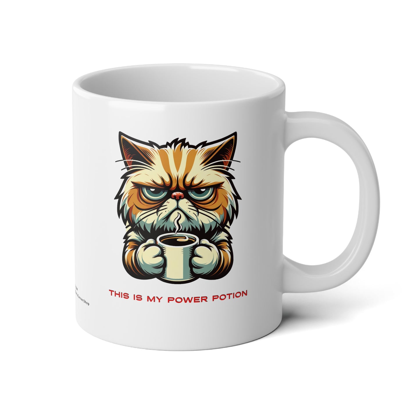 Jumbo Mug Power Potion - 14, 20oz, Coffee Cup for Home or Office, Unique Gift for Special Occasions, Coffee Lovers