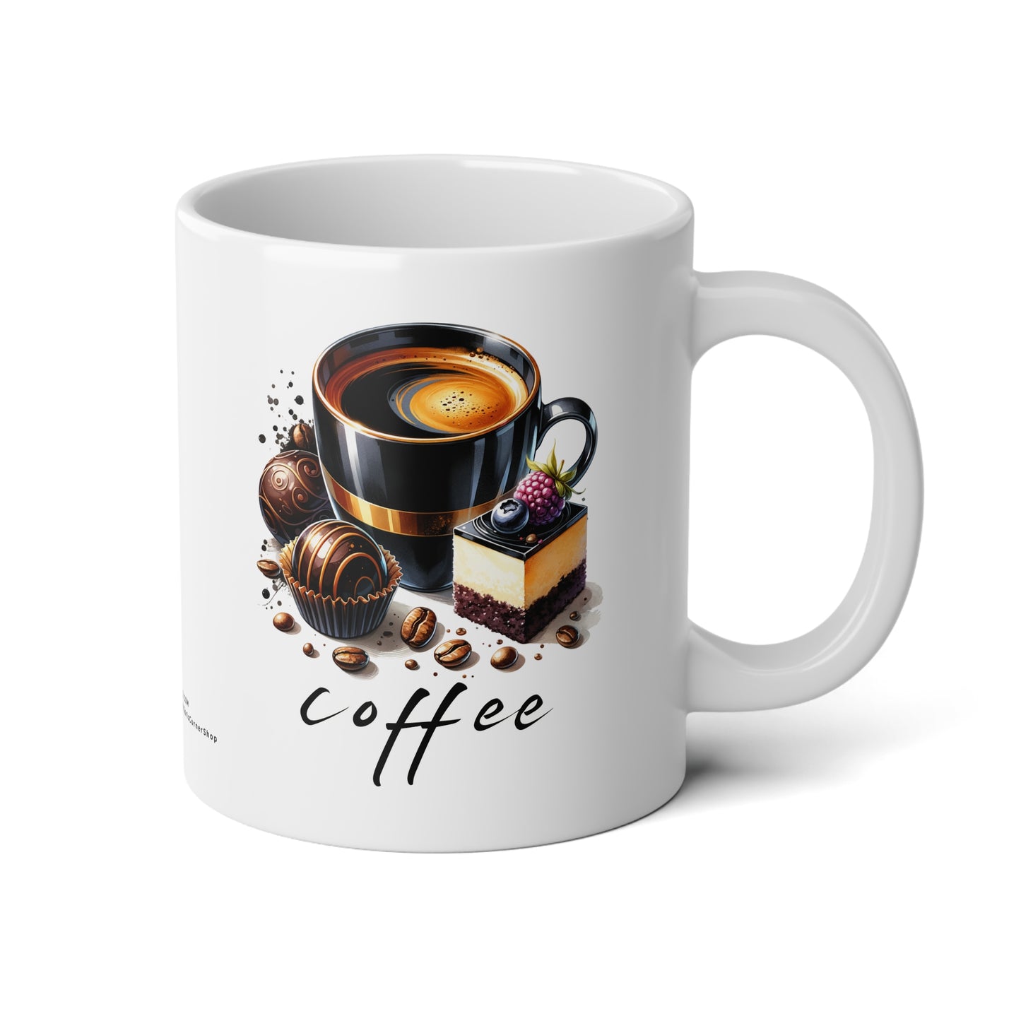 Jumbo Mug Coffee - 06, 20oz, Coffee Cup for Home or Office, Unique Gift for Special Occasions, Coffee Lovers