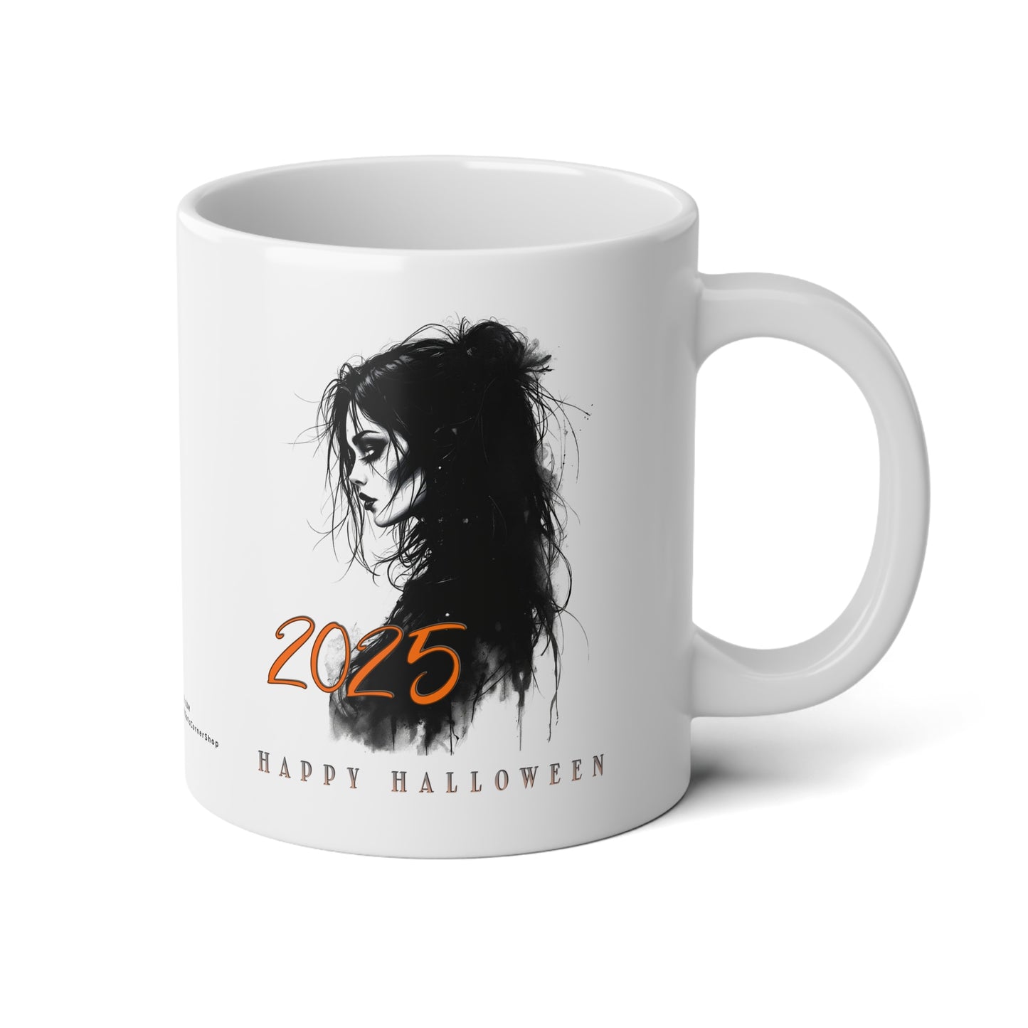 Halloween 2025 Gothic Witch Torso – Dark Fantasy Aesthetic for Horror Spooky Season Lovers Jumbo Coffee