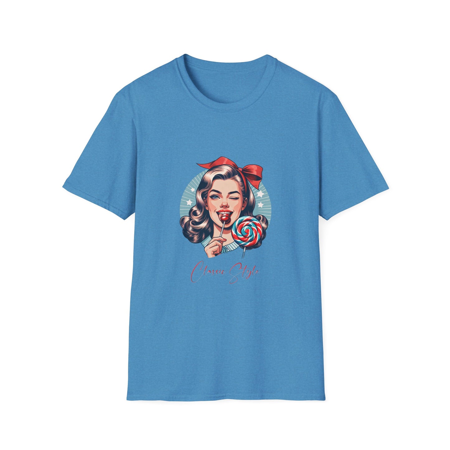 Classic Style - 15, Unisex Softstyle T-Shirt, Retro Car Tee, Automotive Gift, Car Enthusiast Apparel, Classic Cars, Father's Day Gift