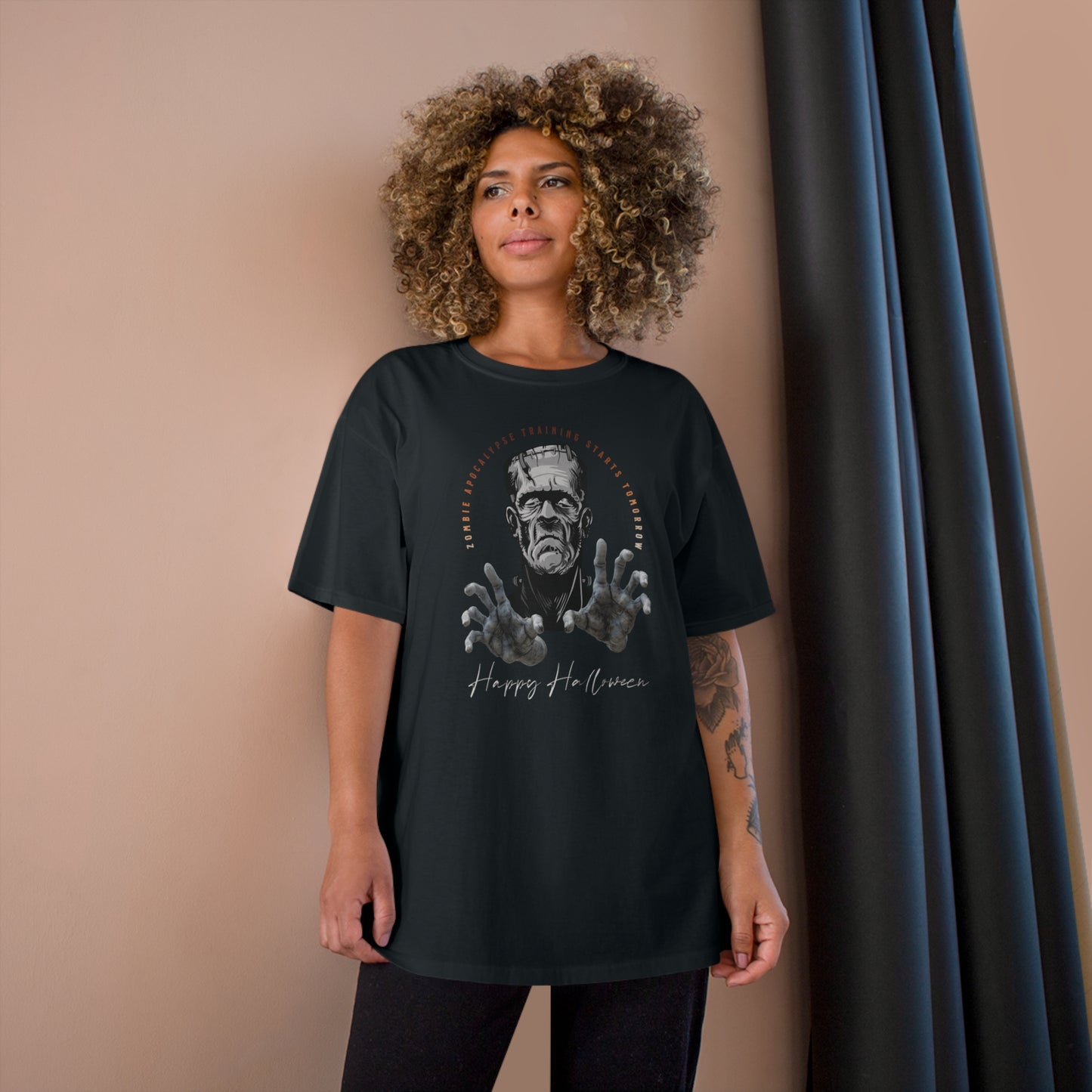 Halloween 005 Frank 01 BB Champion T-Shirt