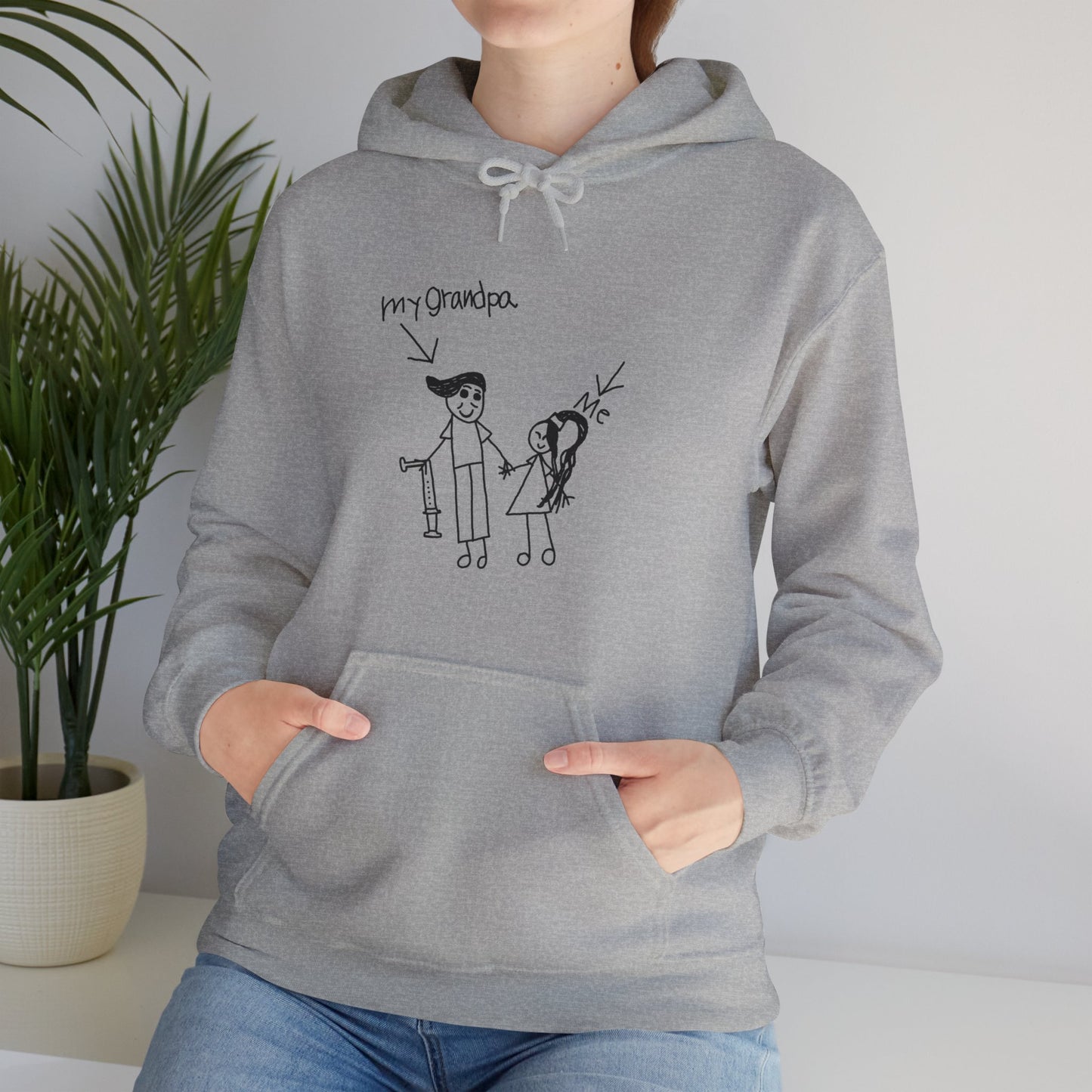 Unisex Heavy Blend™ Hooded Sweatshirt - Grandpa and Niece