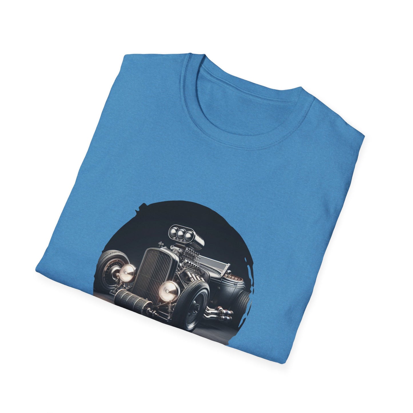 Vintage Hot Rod - 38, Unisex Softstyle T-Shirt, Retro Car Tee, Automotive Gift, Car Enthusiast Apparel, Classic Cars, Father's Day Gift
