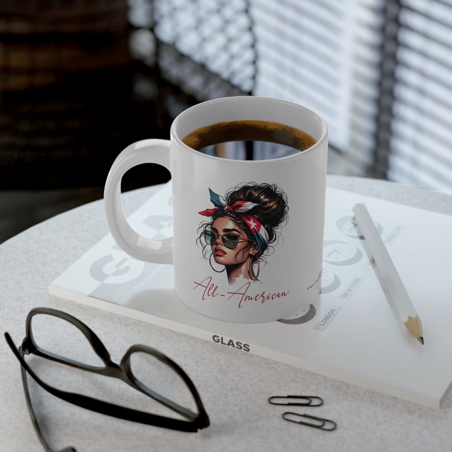 All-American Model 08 Jumbo Mug, 20oz, Coffee Cup for Home or Office, Unique Gift for Special Occasions, Coffee Lovers
