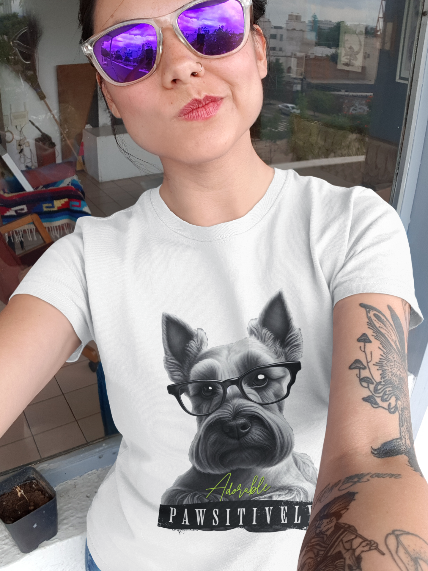 Dog Pet Lover 2 Unisex Heavy Cotton Tee