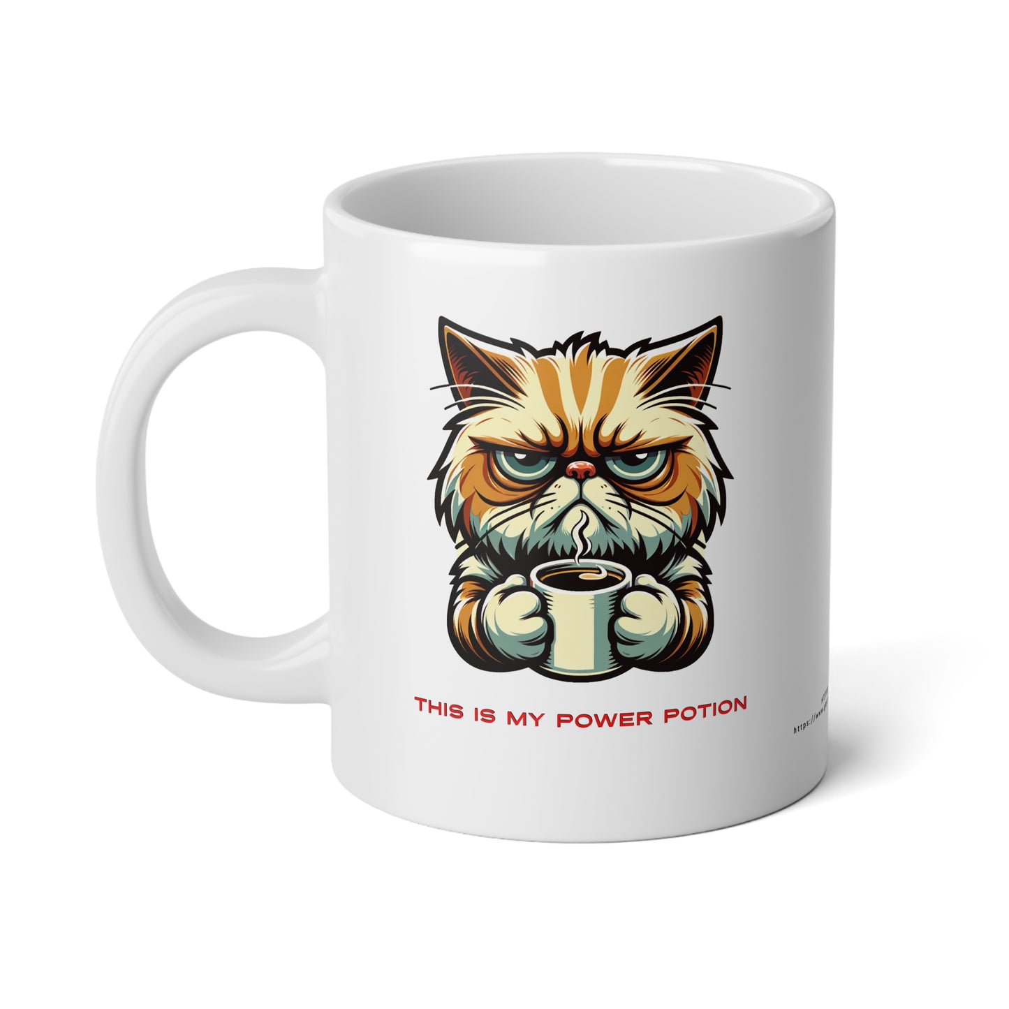 Jumbo Mug Power Potion - 14, 20oz, Coffee Cup for Home or Office, Unique Gift for Special Occasions, Coffee Lovers