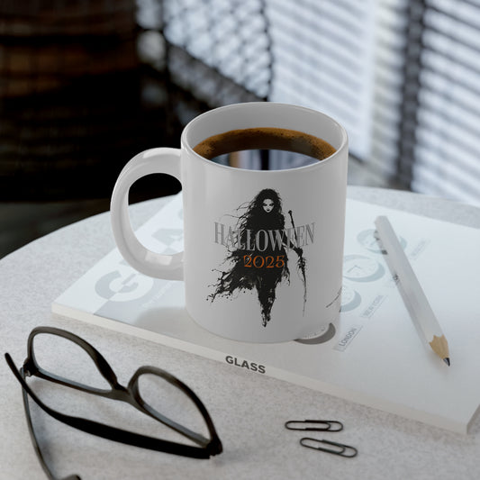 Halloween 2025 Gothic Witch – Dark Fantasy Aesthetic for Horror Spooky Season Lovers Jumbo Coffee