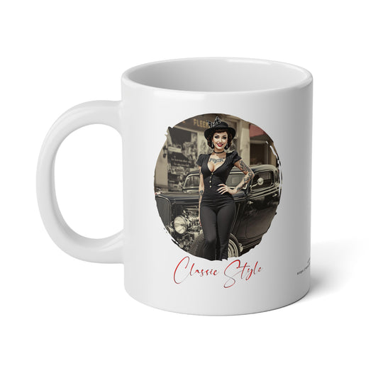 Jumbo Mug Classic Style - 11, 20oz, Coffee Cup for Home or Office, Unique Gift for Special Occasions, Coffee Lovers