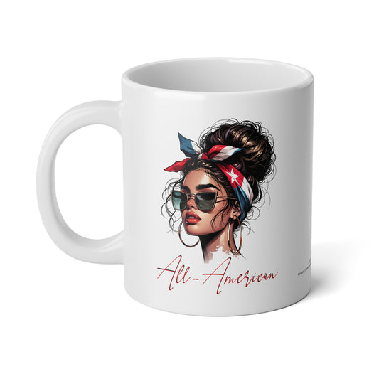 All-American Model 08 Jumbo Mug, 20oz, Coffee Cup for Home or Office, Unique Gift for Special Occasions, Coffee Lovers