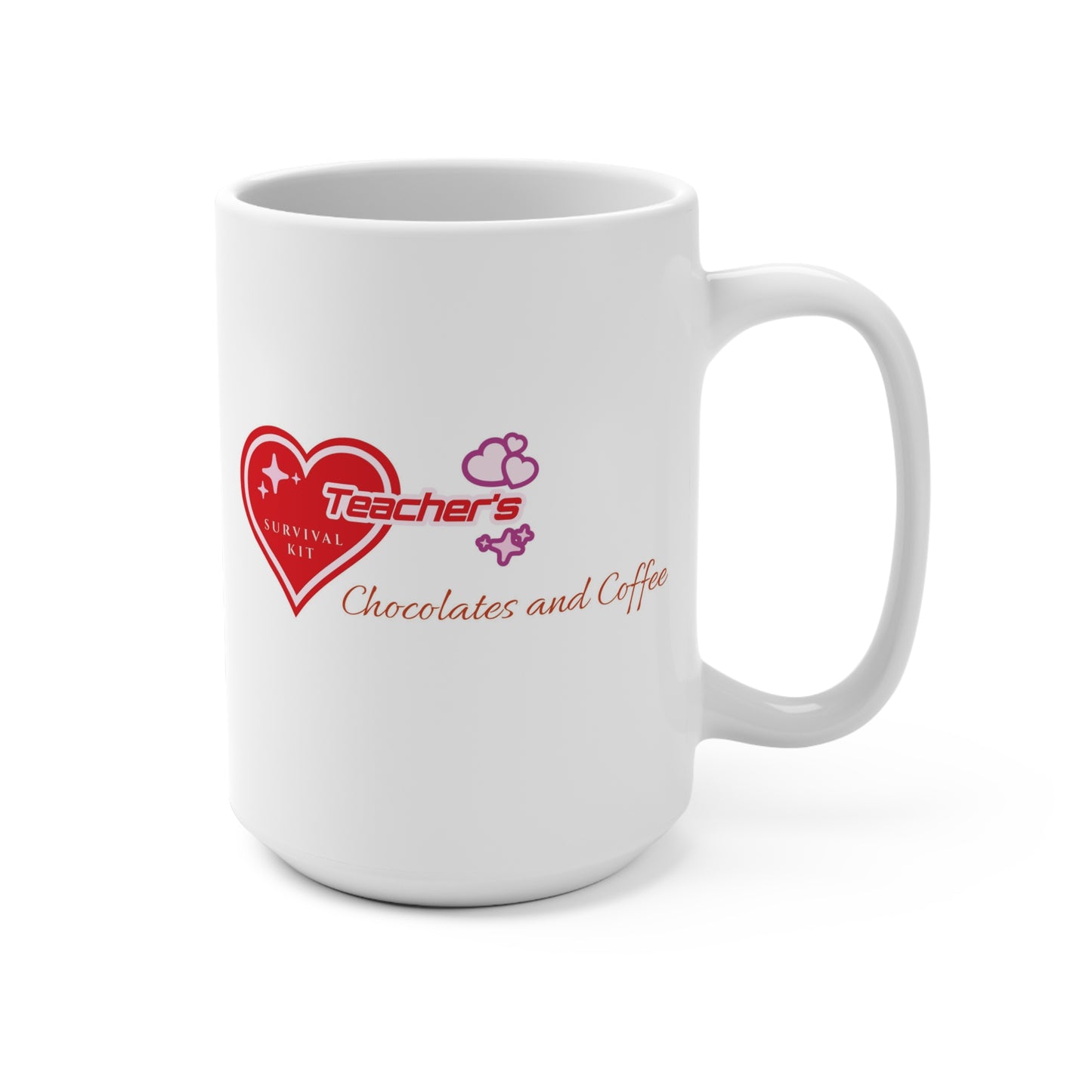 Valentine's Day for Teachers Mug 15oz and Gift