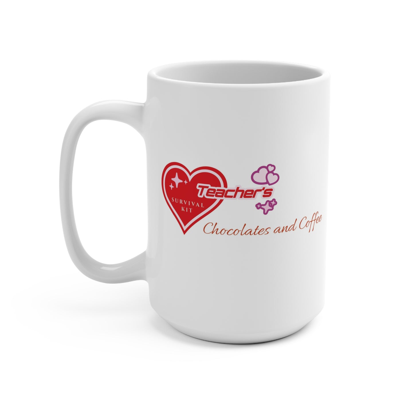 Valentine's Day for Teachers Mug 15oz and Gift